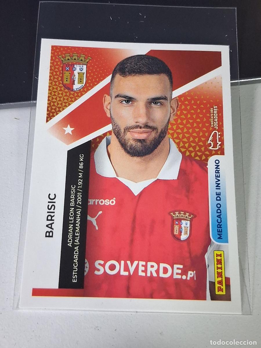 Football Stickers: A20 455 BARISIC BRAGA STICKER FUTBOL PANINI PORTUGAL 2025-2026 25 26 LIGA BETCLIC