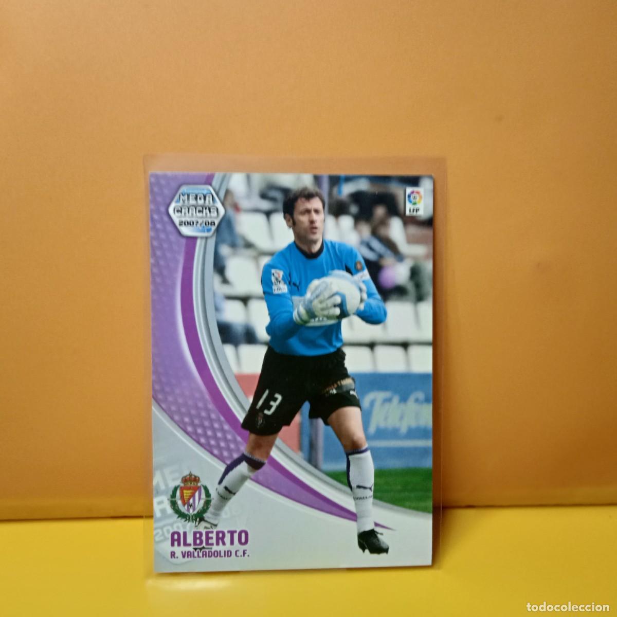 Cartes &agrave; collectionner de Football: MEGACRACKS 2007 2008 07 08, REAL VALLADOLID ALBERTO 308