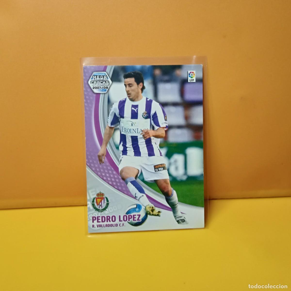 Cartes &agrave; collectionner de Football: MEGACRACKS 2007 2008 07 08, REAL VALLADOLID PEDRO LOPEZ 309