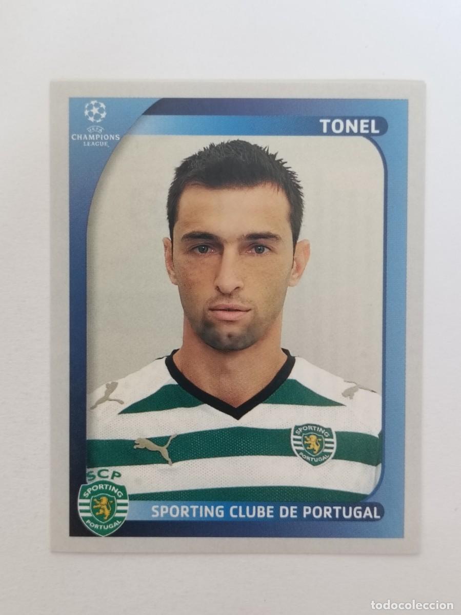 Cartes &agrave; collectionner de Football: #488 TONEL (SPORTING LISBOA) CHAMPIONS LEAGUE 2008/2009 PANINI