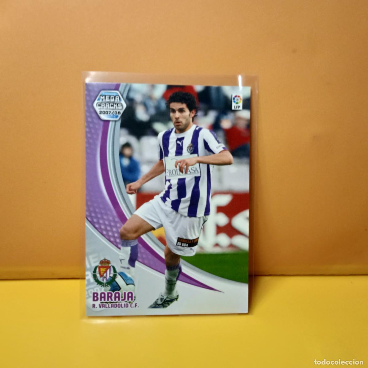 Cartes &agrave; collectionner de Football: MEGACRACKS 2007 2008 07 08, REAL VALLADOLID BARAJA 311