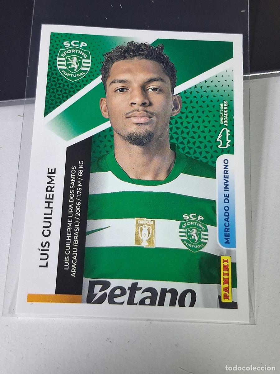 Cromos de F&uacute;tbol: A20 480 LUIS GUILHERME SPORTING SCP STICKER FUTBOL PANINI PORTUGAL 2025-2026 25 26 LIGA BETCLIC
