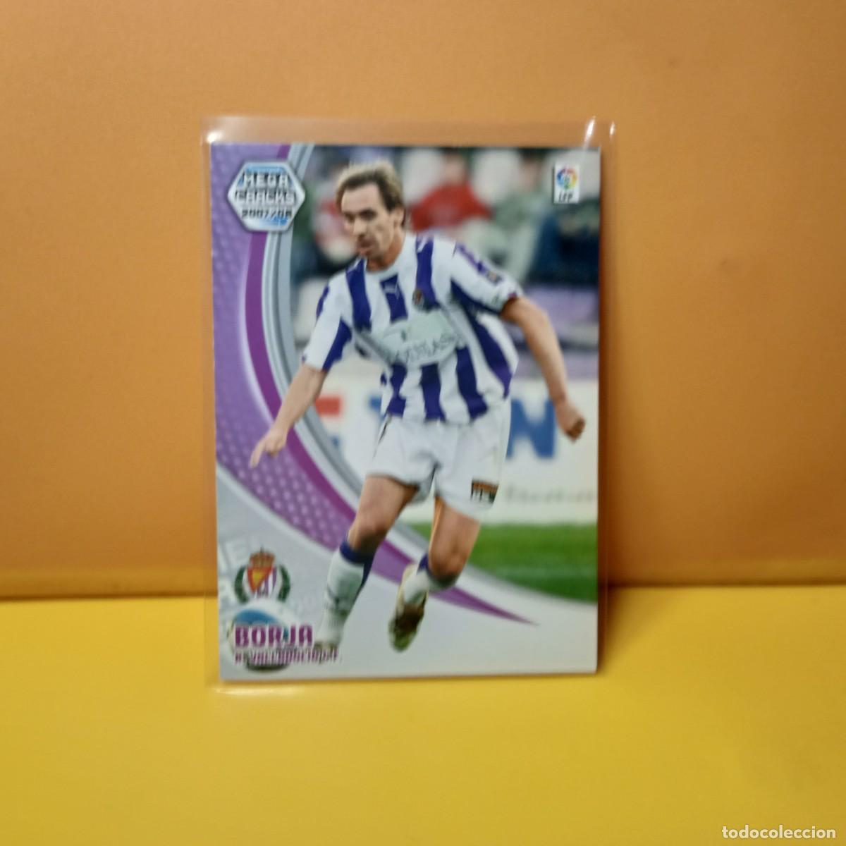 Cartes &agrave; collectionner de Football: MEGACRACKS 2007 2008 07 08, REAL VALLADOLID BORJA 315