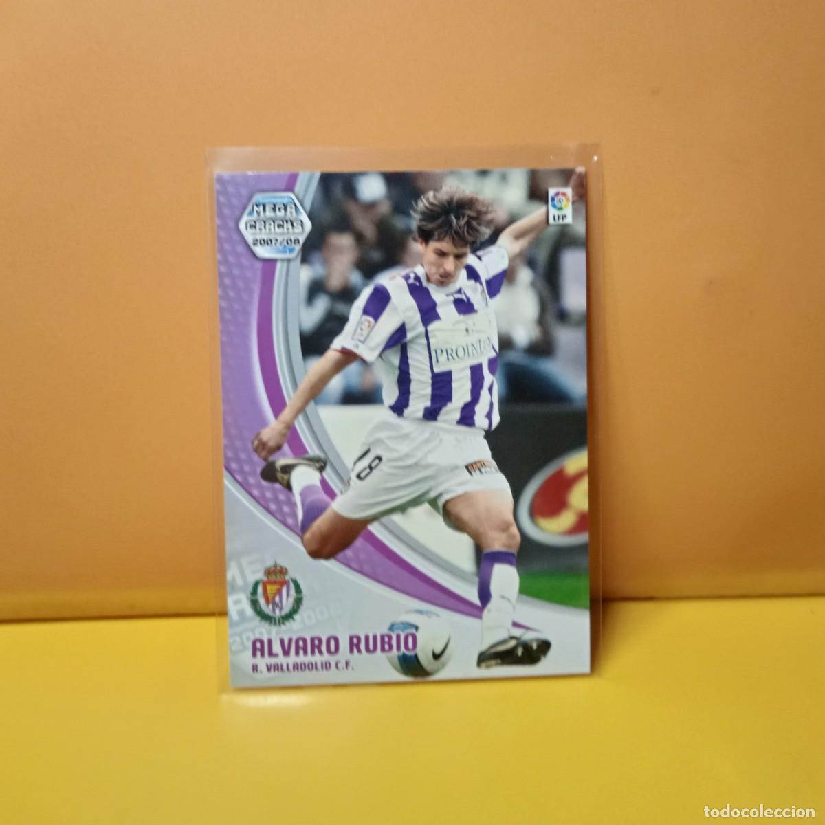 Cromos de F&uacute;tbol: MEGACRACKS 2007 2008 07 08, REAL VALLADOLID ALVARO RUBIO 316