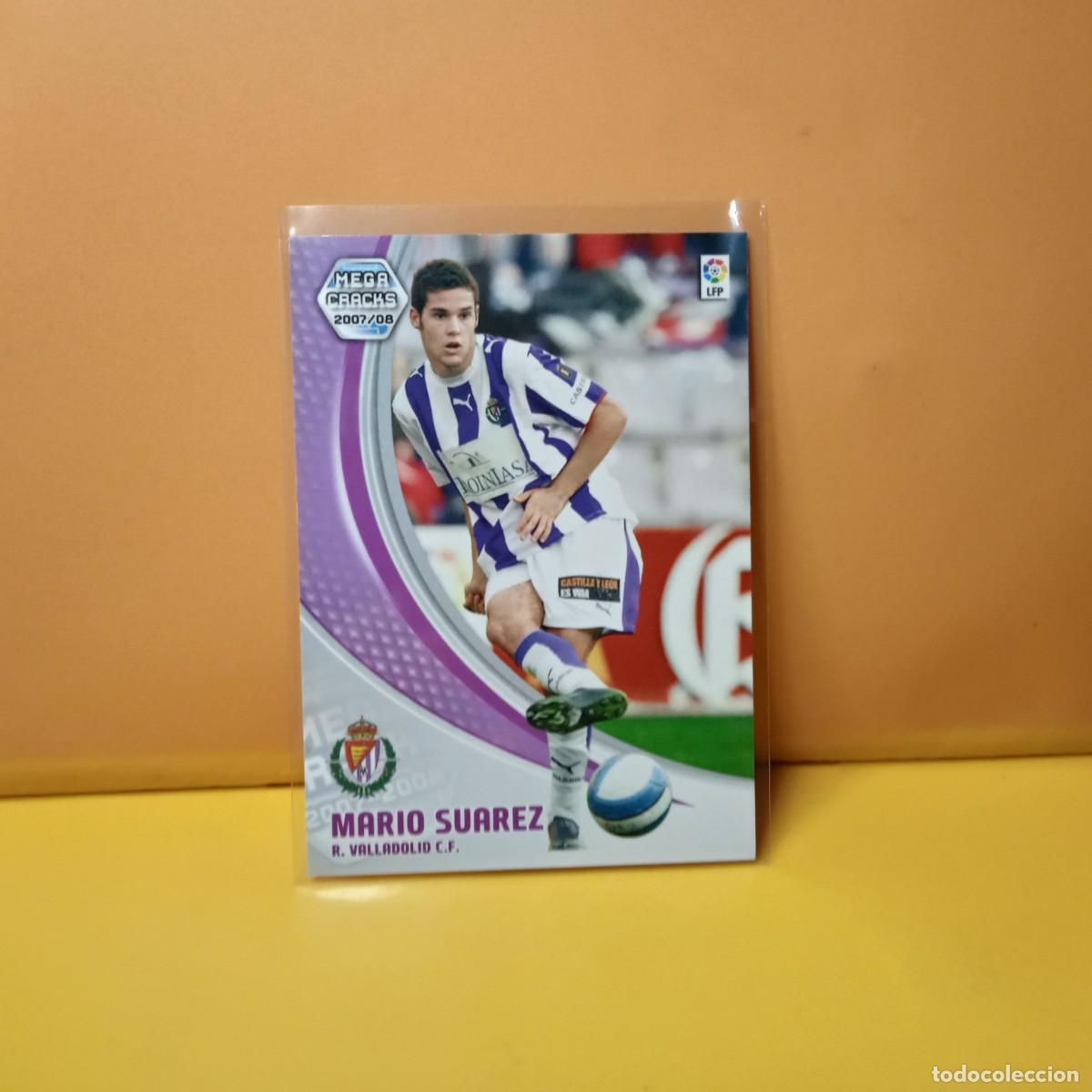 Cromos de F&uacute;tbol: MEGACRACKS 2007 2008 07 08, REAL VALLADOLID MARIO SUAREZ 317