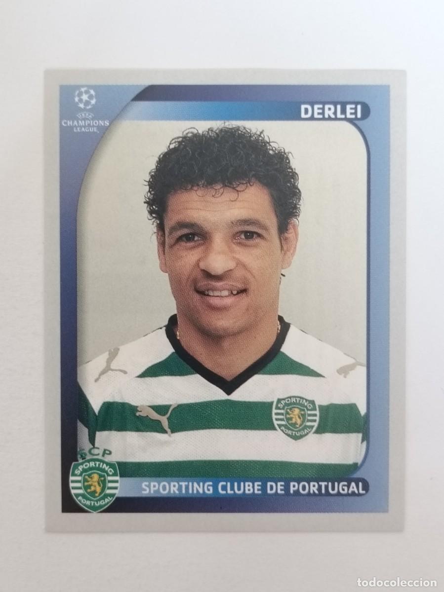 Cromos de F&uacute;tbol: #501 DERLEI (SPORTING LISBOA) CHAMPIONS LEAGUE 2008/2009 PANINI