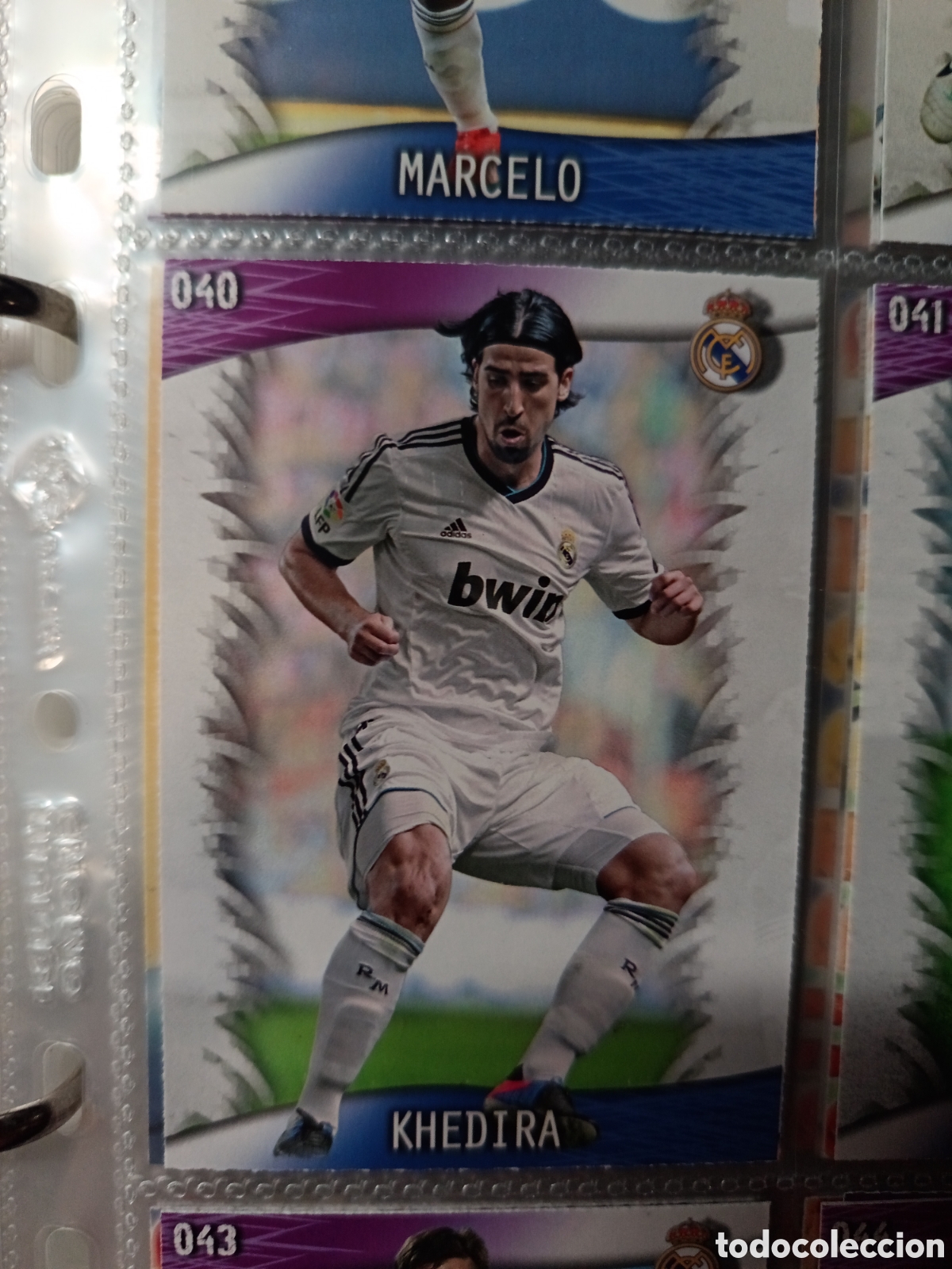 Cromos de F&uacute;tbol: 40 Khedira mundicromo Quiz Game 13/14