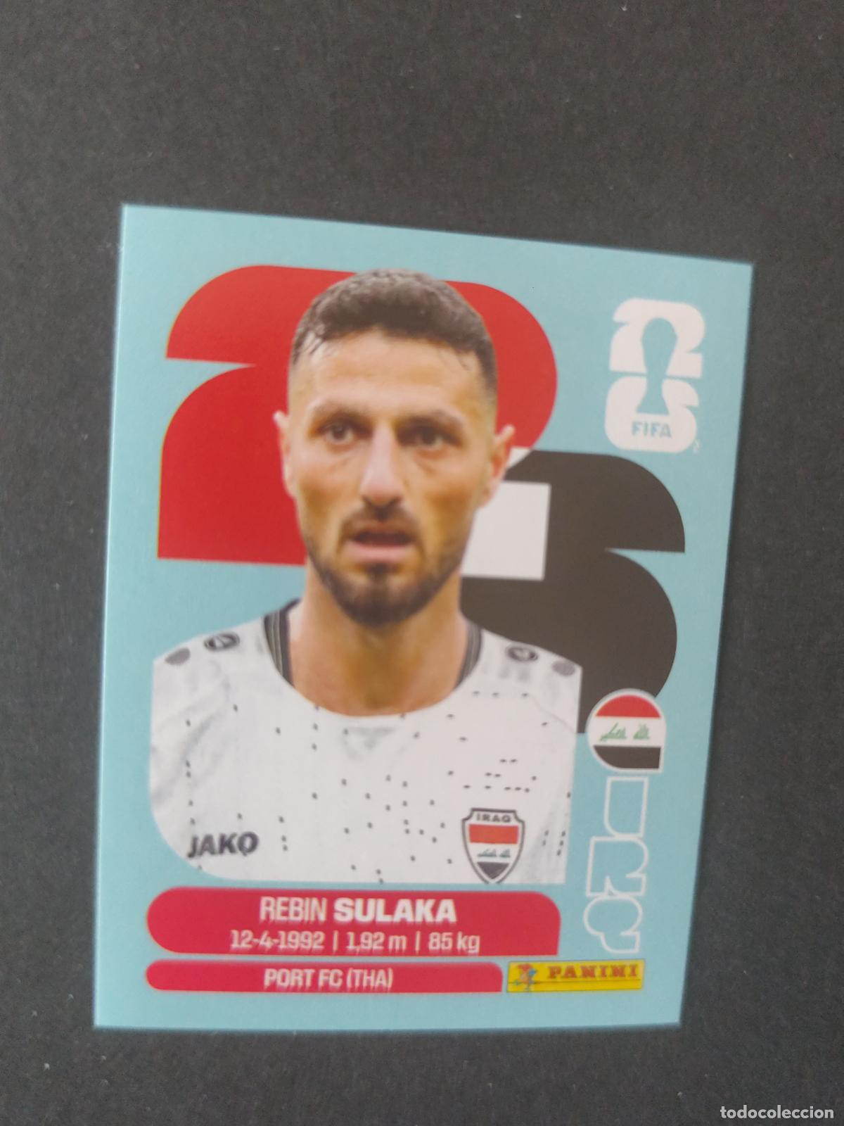 Cromos de F&uacute;tbol: IRQ3 REBIN SULAKA 3 IRAQ MUNDIAL FIFA WORLD CUP 2026 STICKER PANINI SIN PEGAR