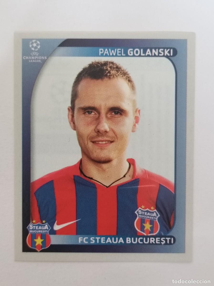 Fu&szlig;ball-Sticker: #507 GOLANSKI (STEAUA BUCAREST) CHAMPIONS LEAGUE 2008/2009 PANINI