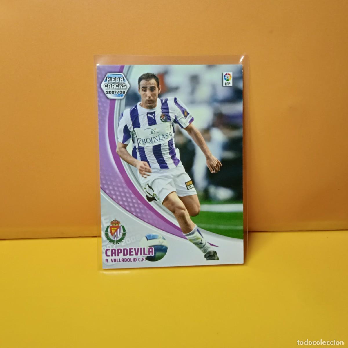 Fu&szlig;ball-Sticker: MEGACRACKS 2007 2008 07 08, REAL VALLADOLID CAPDEVILA 321