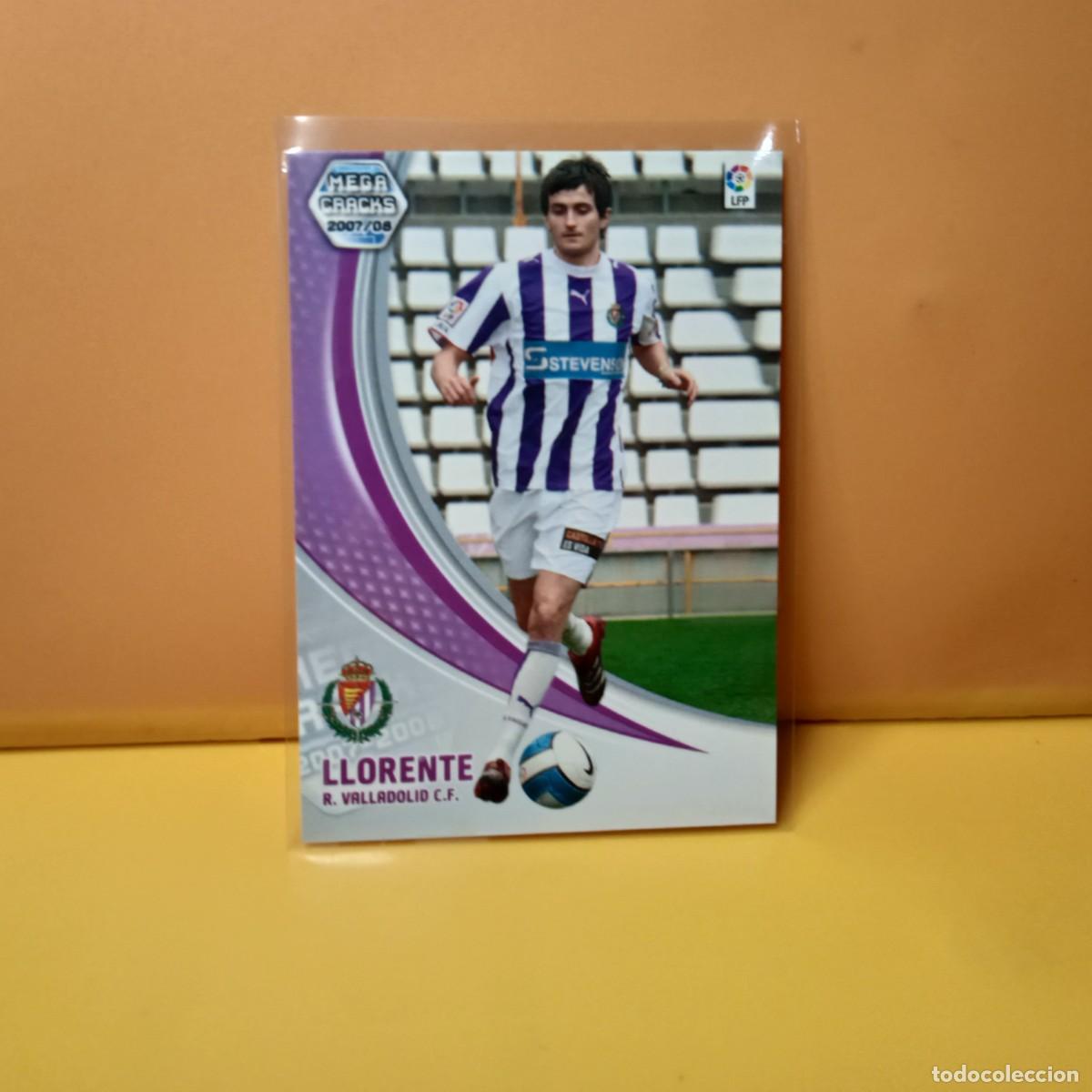 Fu&szlig;ball-Sticker: MEGACRACKS 2007 2008 07 08, REAL VALLADOLID LLORENTE 323