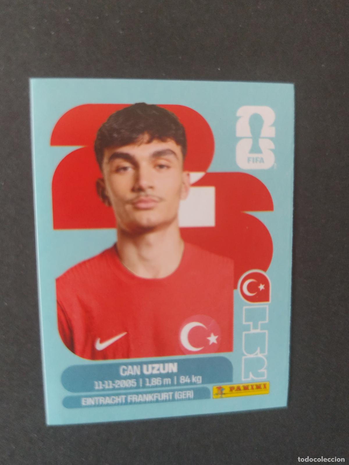 Cromos de F&uacute;tbol: TUR17 CAN UZUN 17 TURQU&Iacute;A MUNDIAL FIFA WORLD CUP 2026 STICKER PANINI SIN PEGAR
