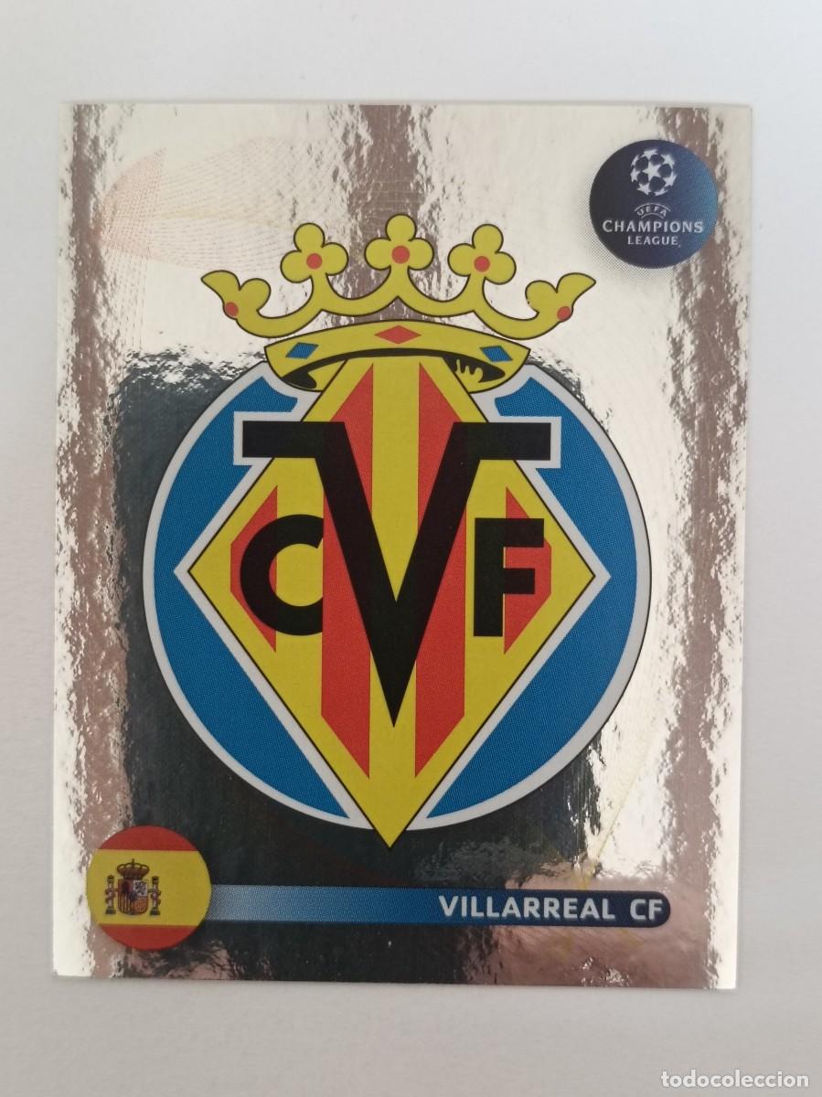 Cromos de F&uacute;tbol: #519 ESCUDO (VILLARREAL) CHAMPIONS LEAGUE 2008/2009 PANINI