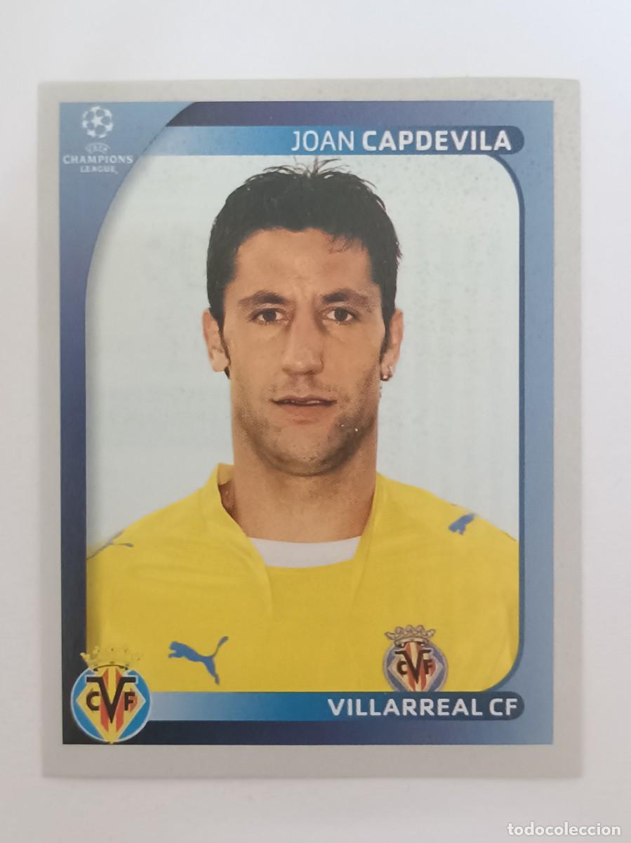 Football Stickers: #521 CAPDEVILA (VILLARREAL) CHAMPIONS LEAGUE 2008/2009 PANINI