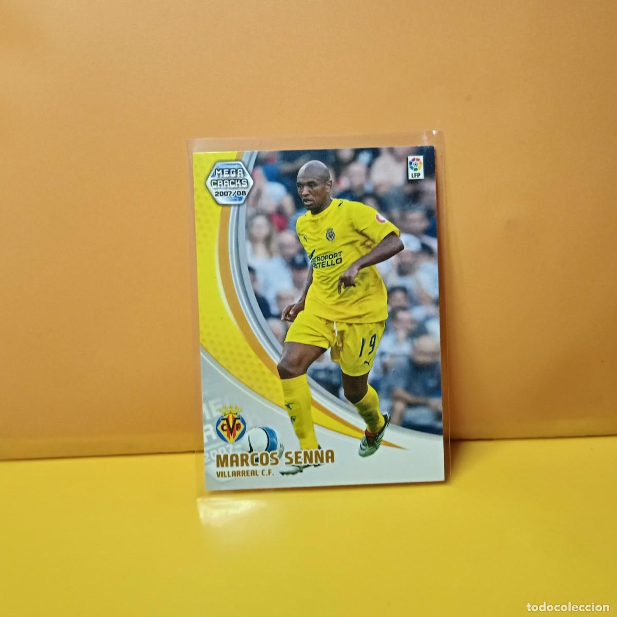 Football Stickers: MEGACRACKS 2007 2008 07 08, VILLARREAL C.F MARCOS SENNA 333