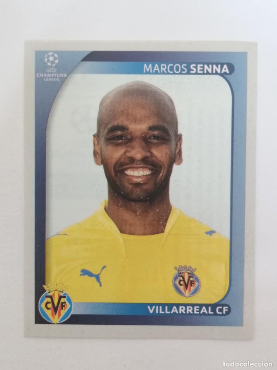 Football Stickers: #526 SENNA (VILLARREAL) CHAMPIONS LEAGUE 2008/2009 PANINI