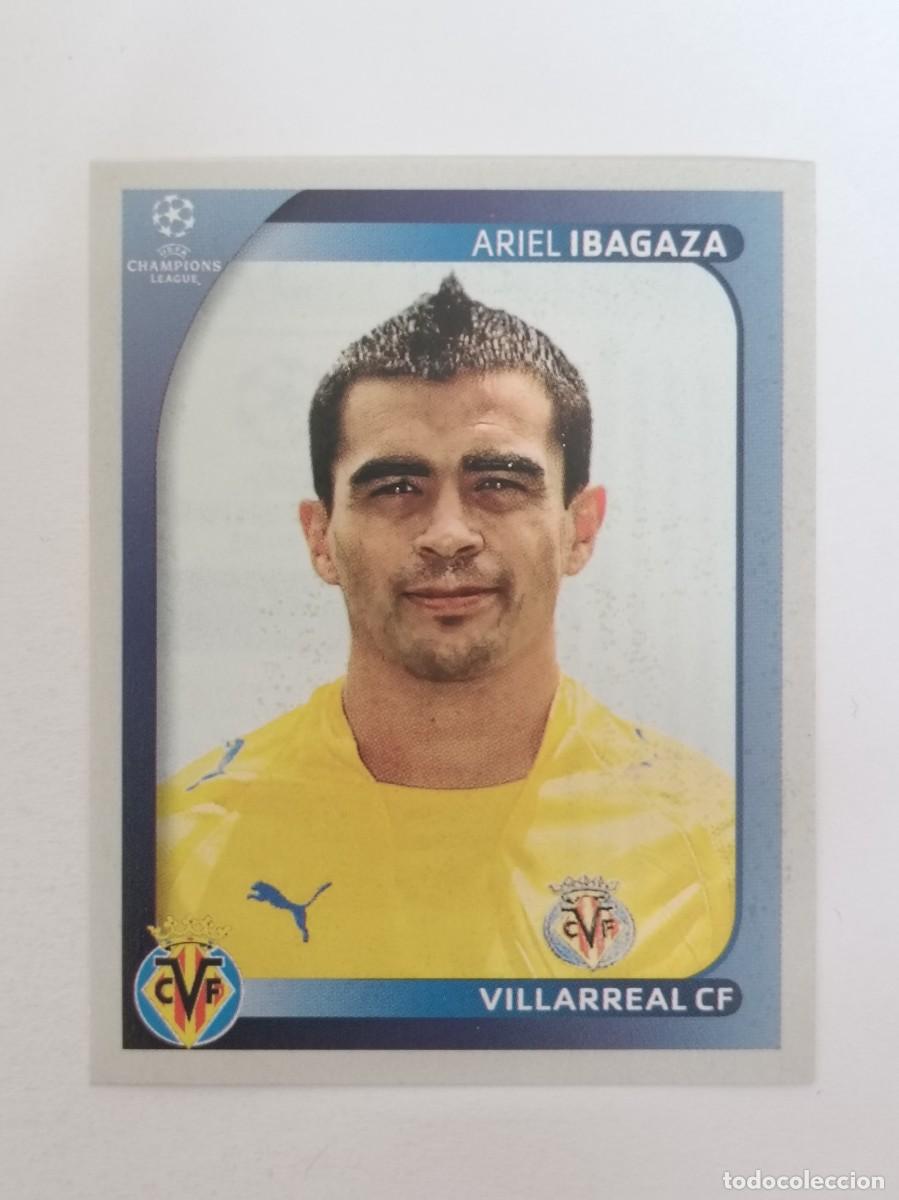 Figurine di Calcio: #529 IBAGAZA (VILLARREAL) CHAMPIONS LEAGUE 2008/2009 PANINI