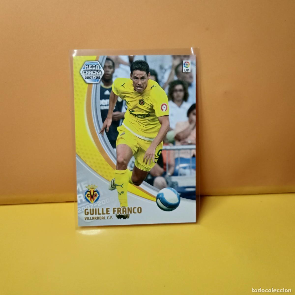 Cartes &agrave; collectionner de Football: MEGACRACKS 2007 2008 07 08, VILLARREAL C.F GUILLE FRANCO 342