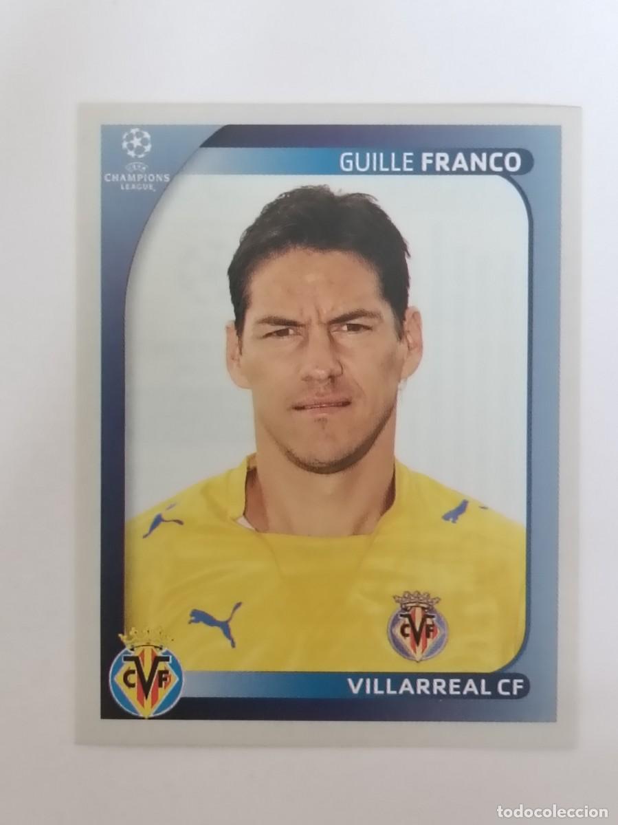 Cromos de F&uacute;tbol: #532 FRANCO (VILLARREAL) CHAMPIONS LEAGUE 2008/2009 PANINI