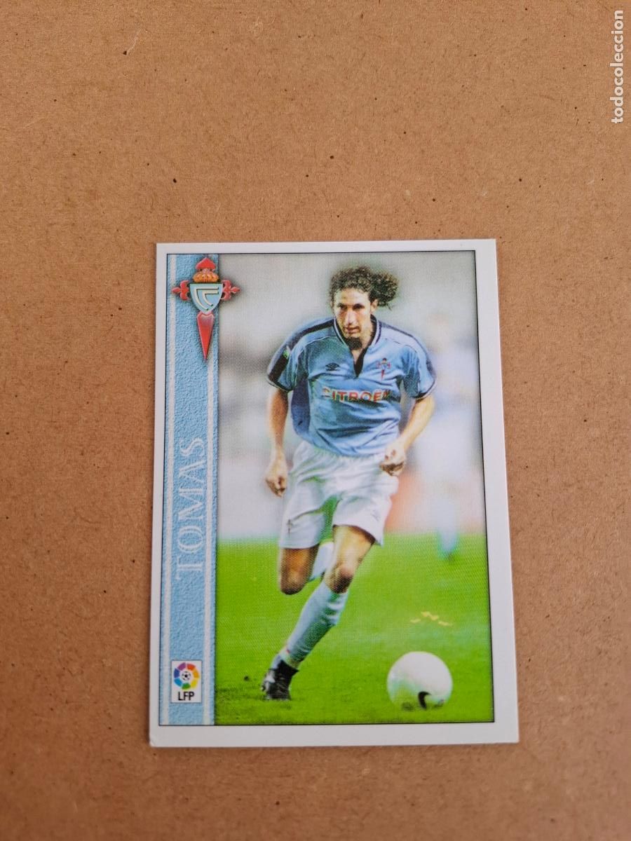 Cromos de F&uacute;tbol: MUNDICROMO 2000 2001 00 01 - 139 TOM&Aacute;S ( CORREGIDO ) - R.C. CELTA