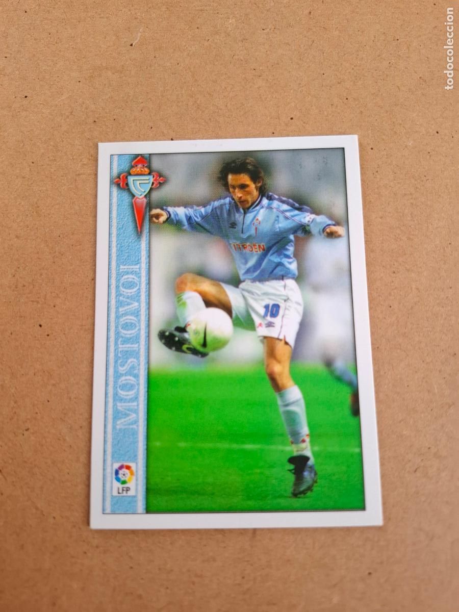 Cromos de F&uacute;tbol: MUNDICROMO 2000 2001 00 01 - 143 MOSTOVOI ( CORREGIDO ) - R.C. CELTA