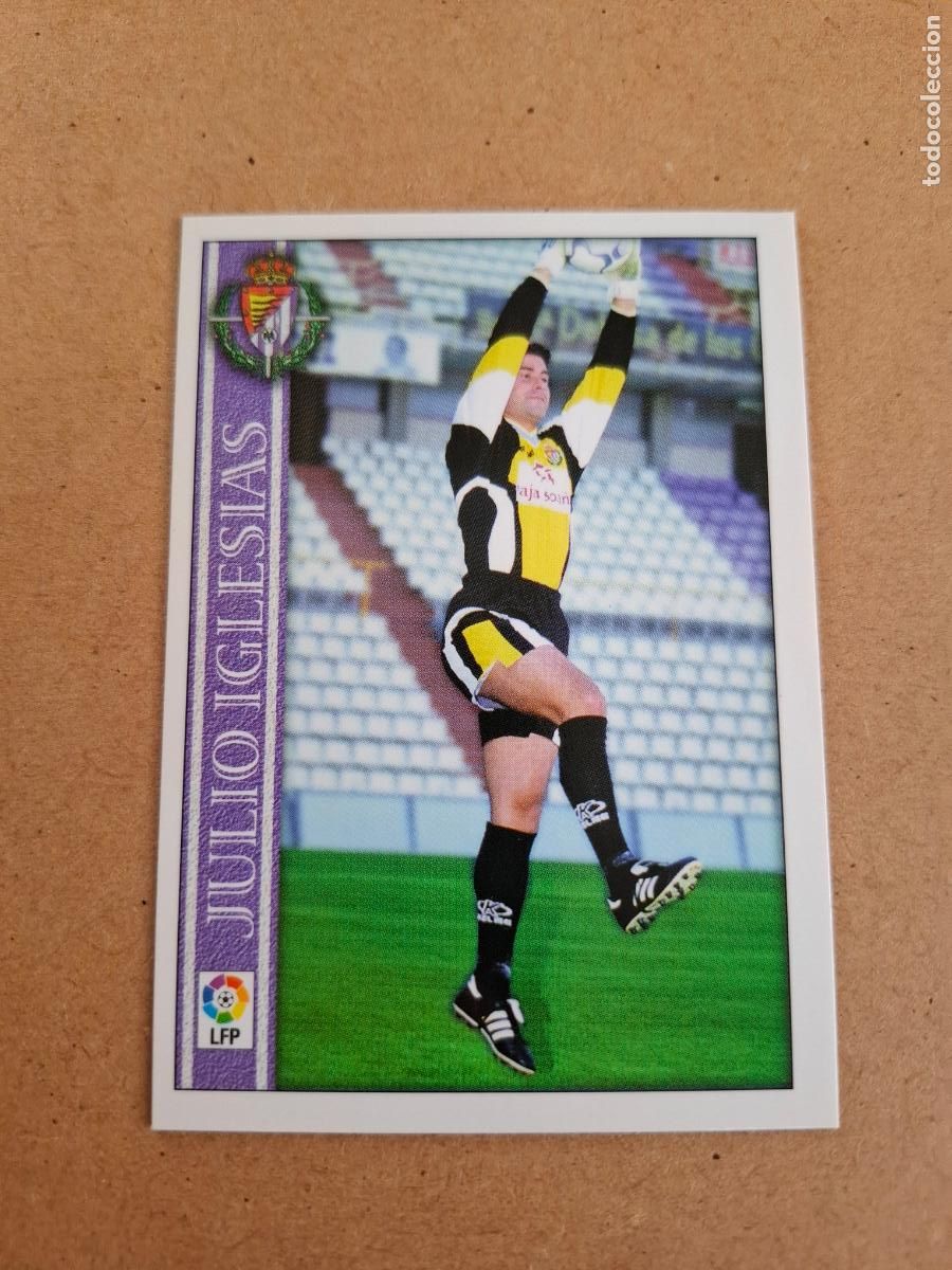 Cromos de F&uacute;tbol: MUNDICROMO 2000 2001 00 01 - 152 JULIO IGLESIAS ( BAJA ) - REAL VALLADOLID