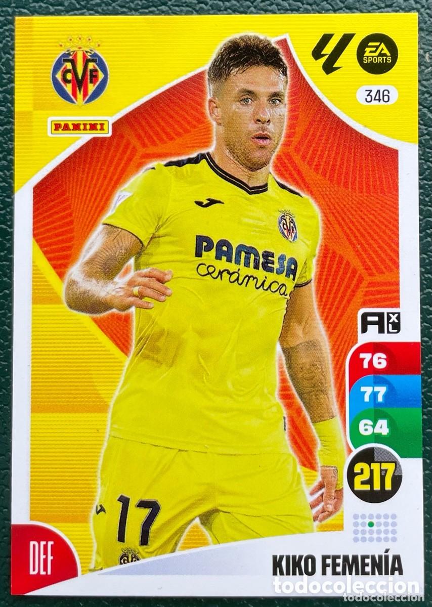Cromos de F&uacute;tbol: 346 KIKO FEMENIA VILLARREAL CF FICHAS ALBUM ADRENALYN XL 2024 2025 24 25