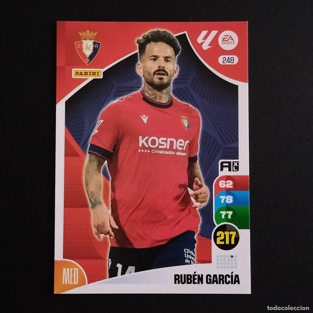 Cromos de F&uacute;tbol: 248 RUBEN GARCIA OSASUNA CROMOS ADRENALYN XL LALIGA CARD 2024 2025 24 25 PANINI