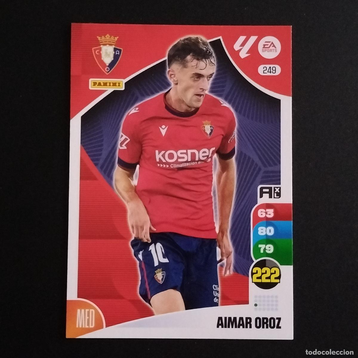 Cromos de F&uacute;tbol: 249 AIMAR OROZ OSASUNA CROMOS ADRENALYN XL LALIGA CARD 2024 2025 24 25 PANINI