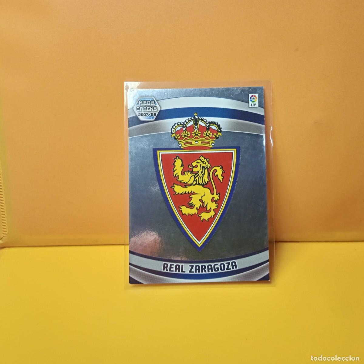 Cromos de F&uacute;tbol: MEGACRACKS 2007 2008 07 08, REAL ZARAGOZA ESCUDO 343