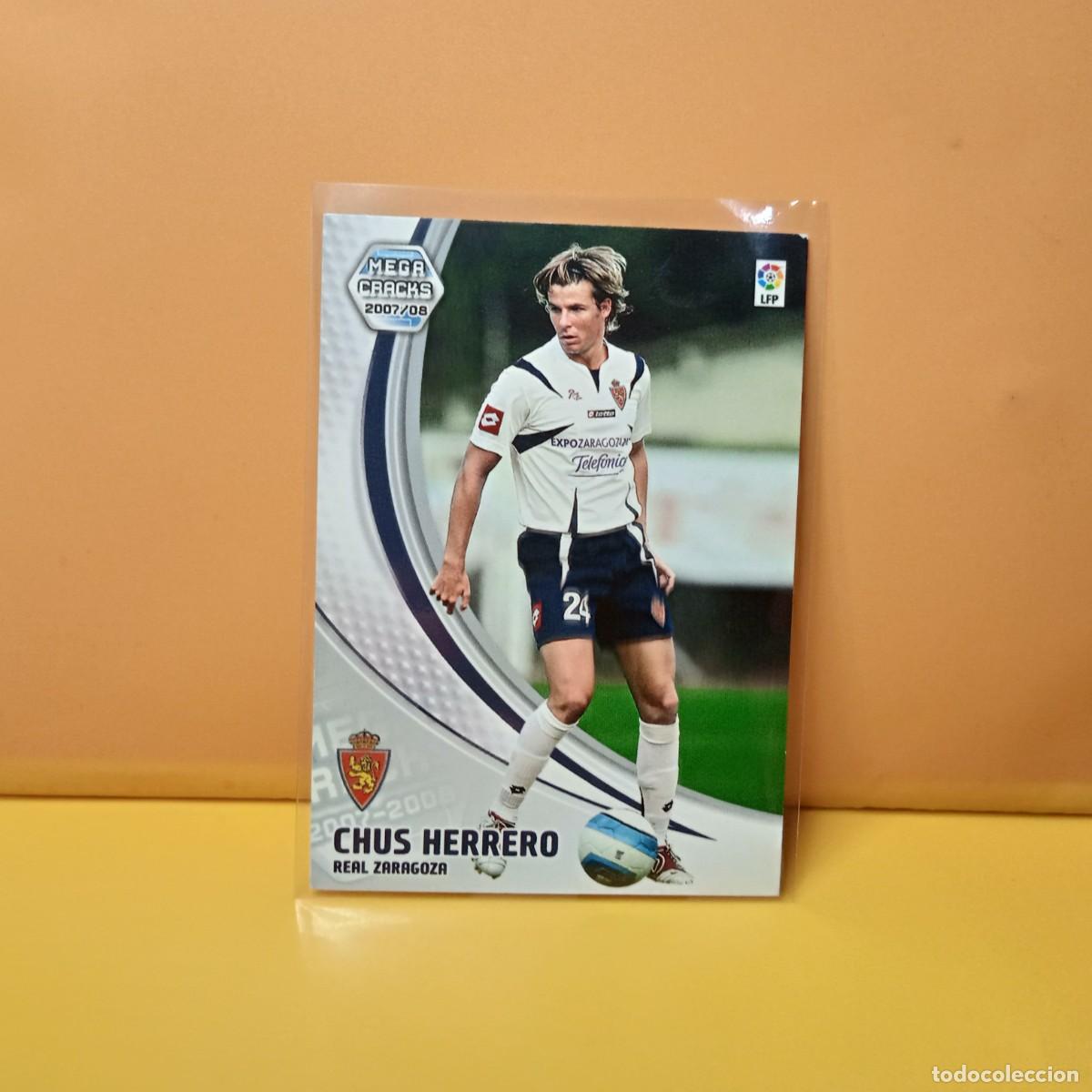 Cromos de F&uacute;tbol: MEGACRACKS 2007 2008 07 08, REAL ZARAGOZA CHUS HERRERO 349
