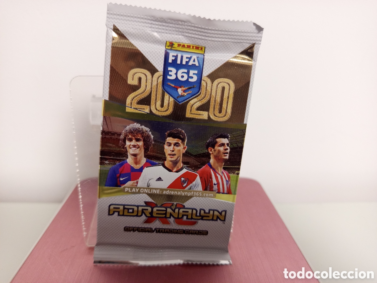 Cromos de Futebol: ❇️ SOBRE SIN ABRIR ⚽ CARDS OFFICIAL 2020 FIFA 365 ADRENALYN XL PANINI VERSI&Oacute;N MORATA GRIEZMANN...❇️