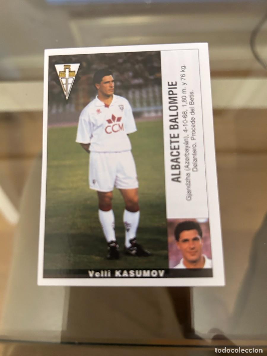 Football Stickers: kasumov albacete liga 95 96 panini nuevo