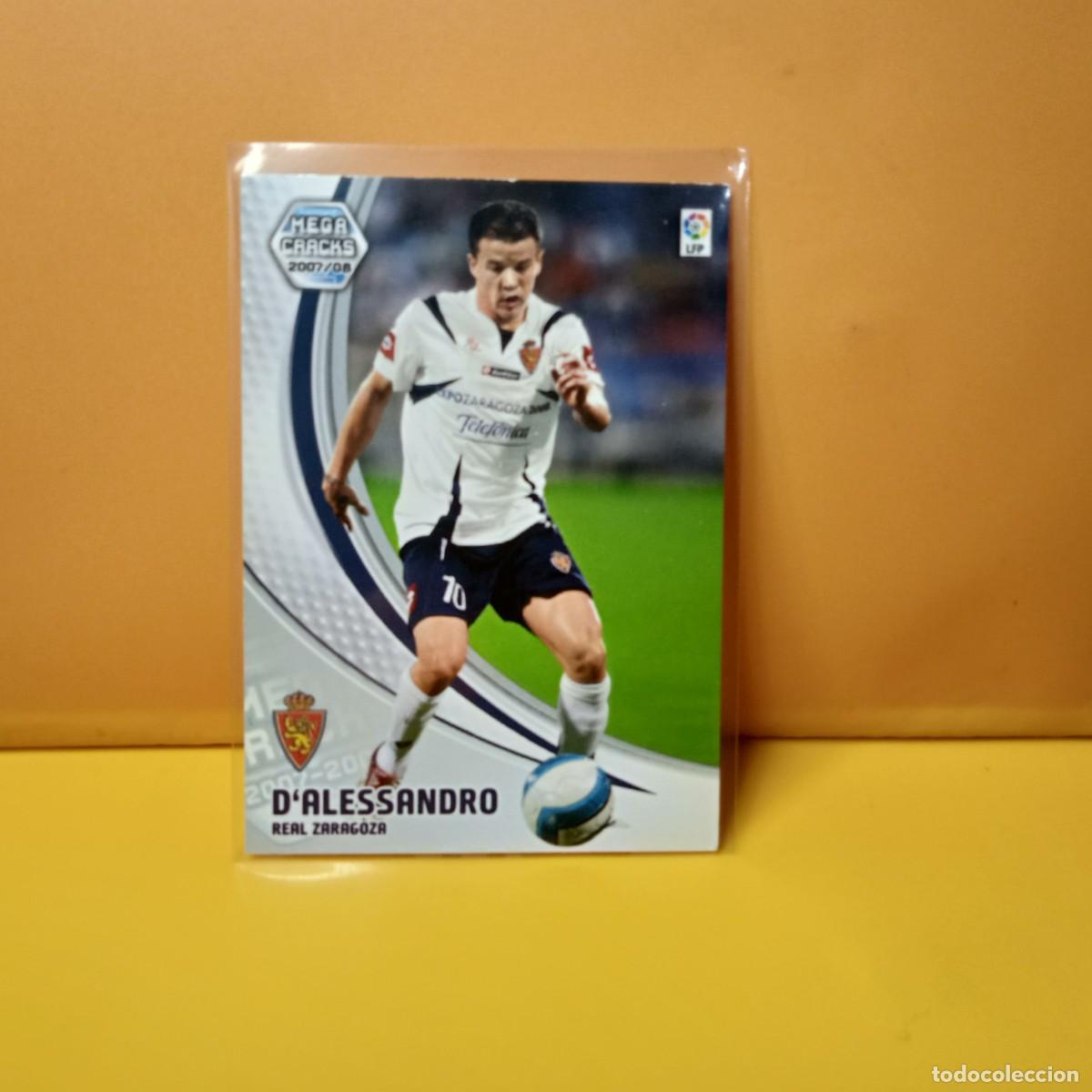Fu&szlig;ball-Sticker: MEGACRACKS 2007 2008 07 08, REAL ZARAGOZA D&Auml;LESSANDRO 354