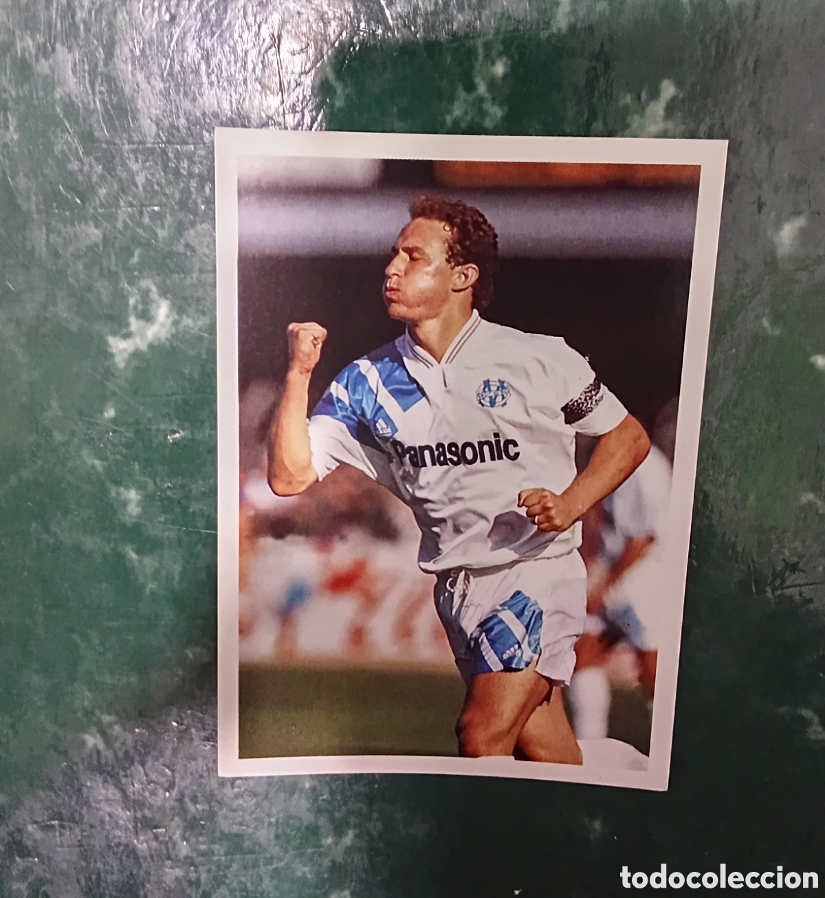 Fu&szlig;ball-Sticker: 136 PAPIN MARSELLA LIBRO DE LOS CAMPEONES DE EUROPA MARCA SIN PEGAR