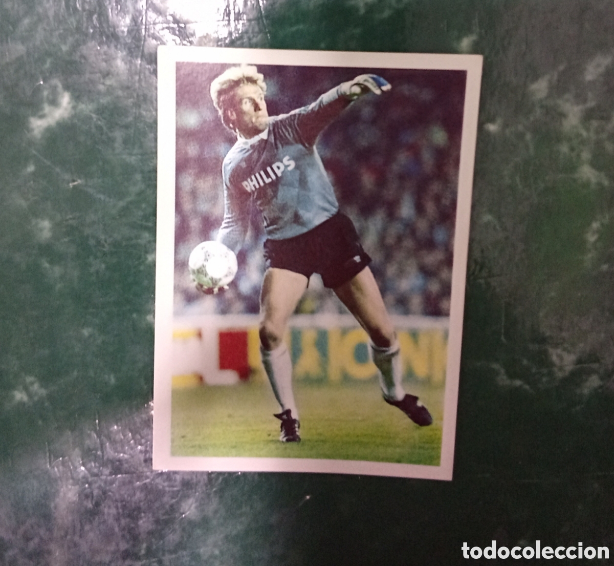 Cromos de F&uacute;tbol: 144 VAN BREUKELEN PSV EINDHOVEN LIBRO DE LOS CAMPEONES DE EUROPA MARCA SIN PEGAR