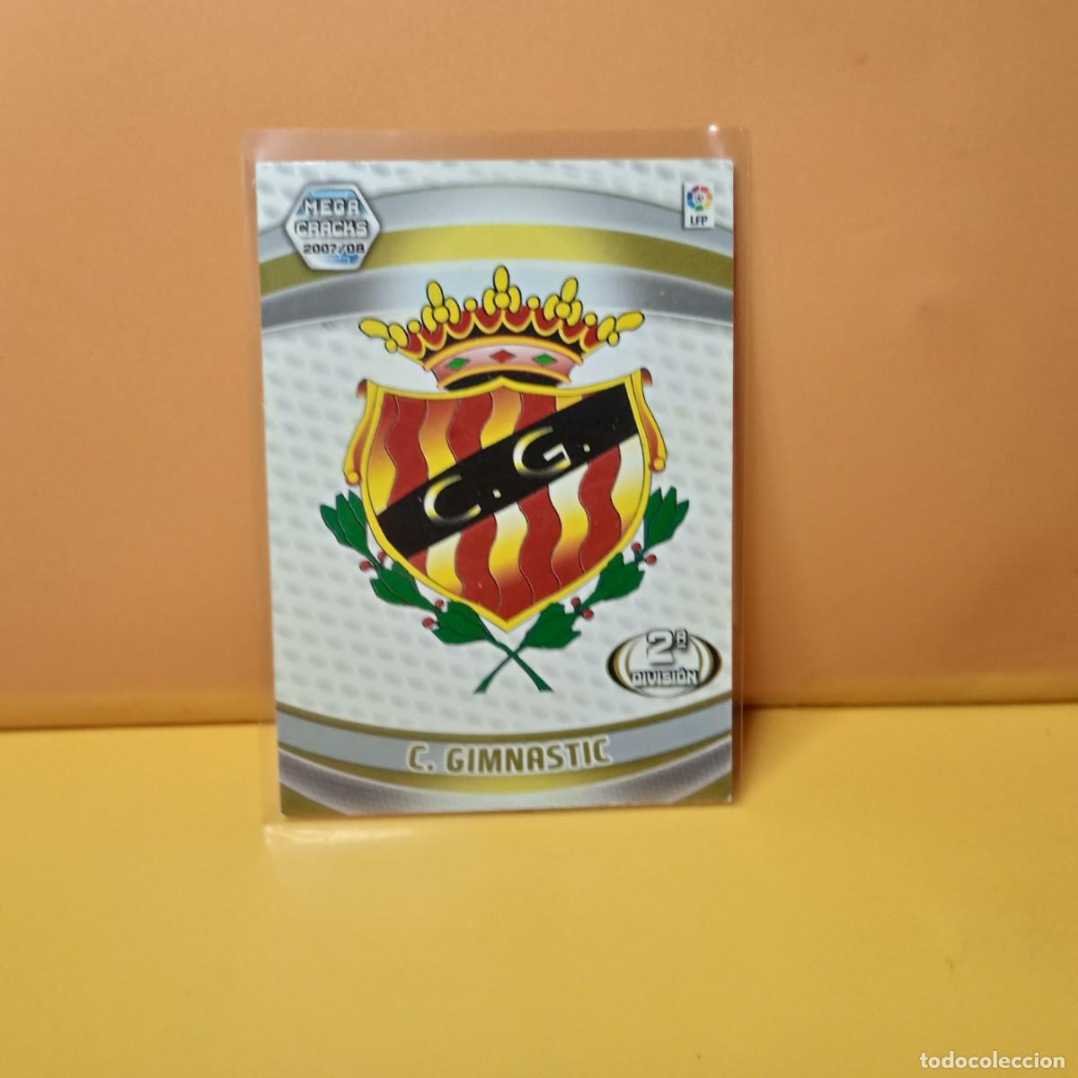 Cromos de F&uacute;tbol: MEGACRACKS 2007 2008 07 08, GIMNASTIC ESCUDO 417