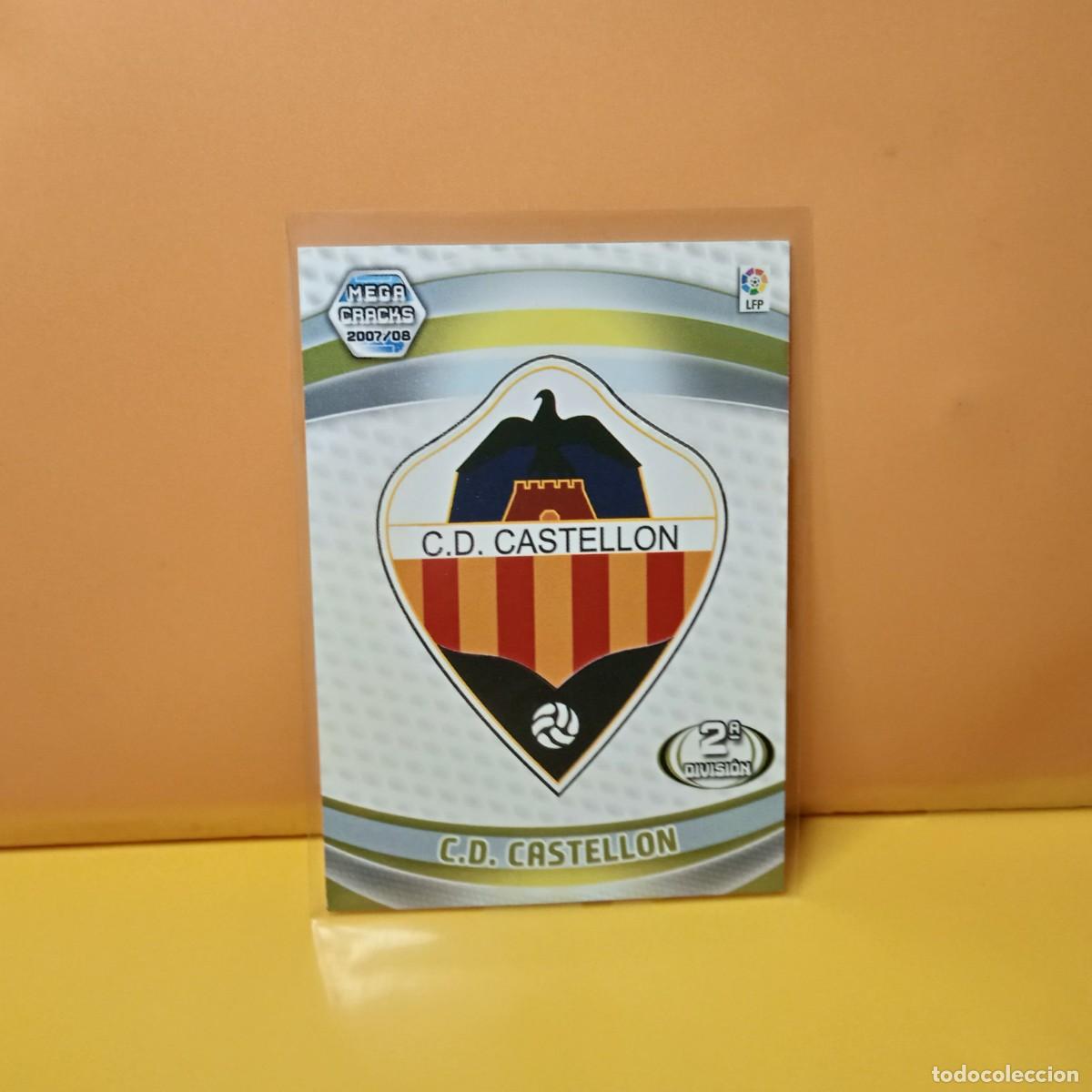 Cromos de F&uacute;tbol: MEGACRACKS 2007 2008 07 08, C.D CASTELLON ESCUDO 428