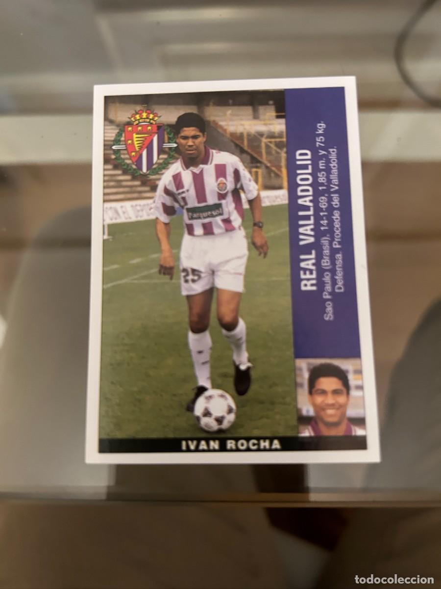 Cromos de F&uacute;tbol: ivan rocha valladolid nuevo liga 95 96 panini