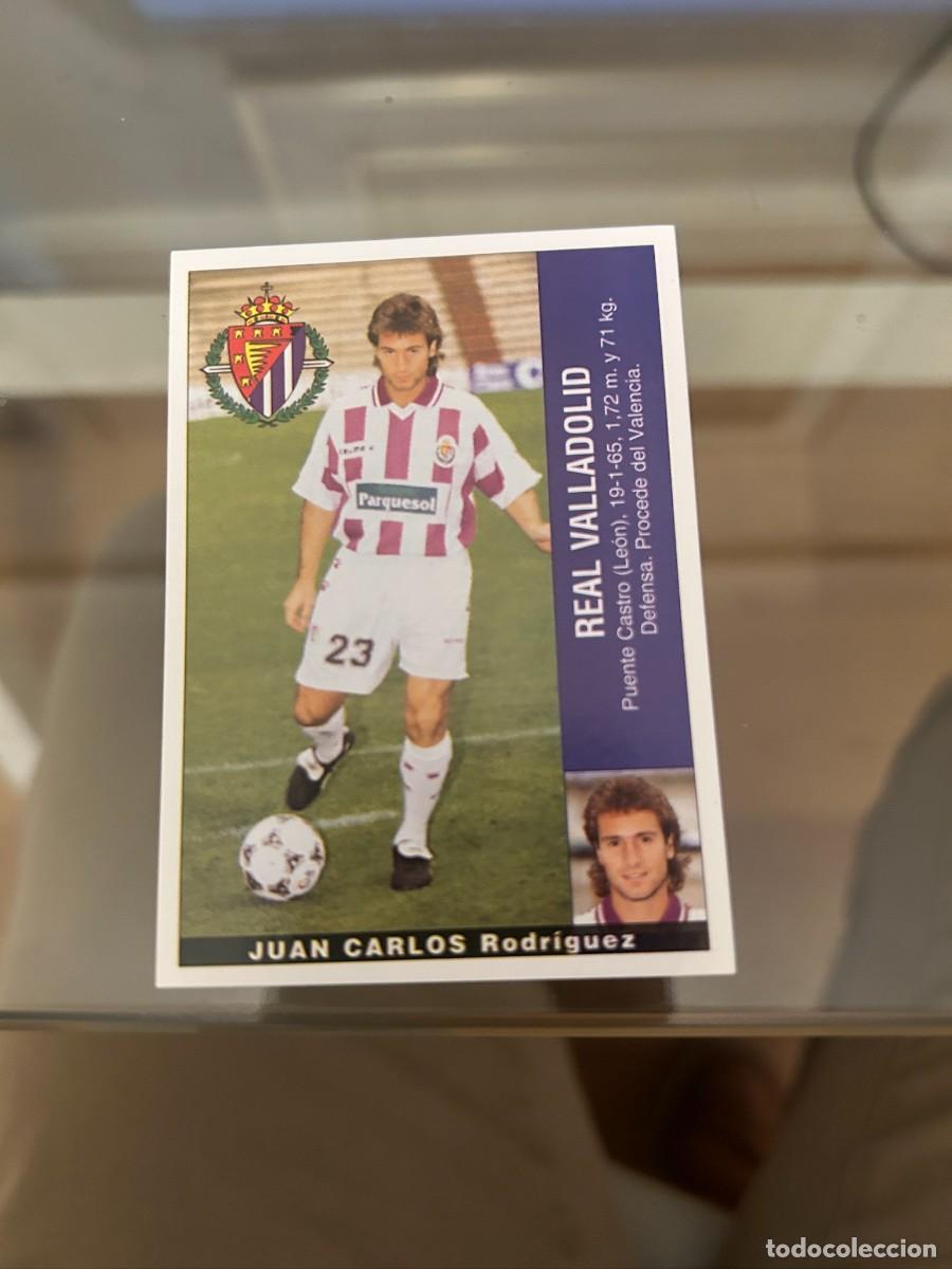 Cromos de F&uacute;tbol: juan carlos valladolid nuevo liga 95 96 panini