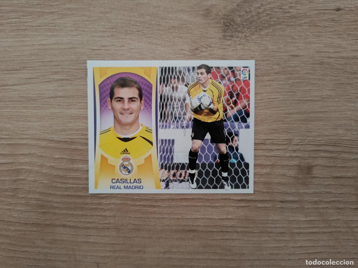 Cromos de F&uacute;tbol: CROMO DE FUTBOL LIGA ESTE CASILLAS REAL MADRID NUNCA PEGADO SIN PEGAR 09 10 2009 2010 D526