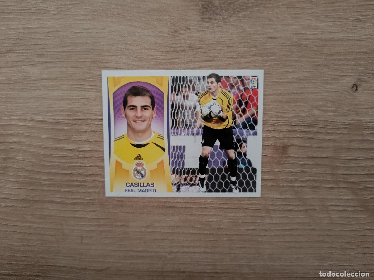Cromos de Futebol: CROMO DE FUTBOL LIGA ESTE CASILLAS REAL MADRID NUNCA PEGADO SIN PEGAR 09 10 2009 2010 D526