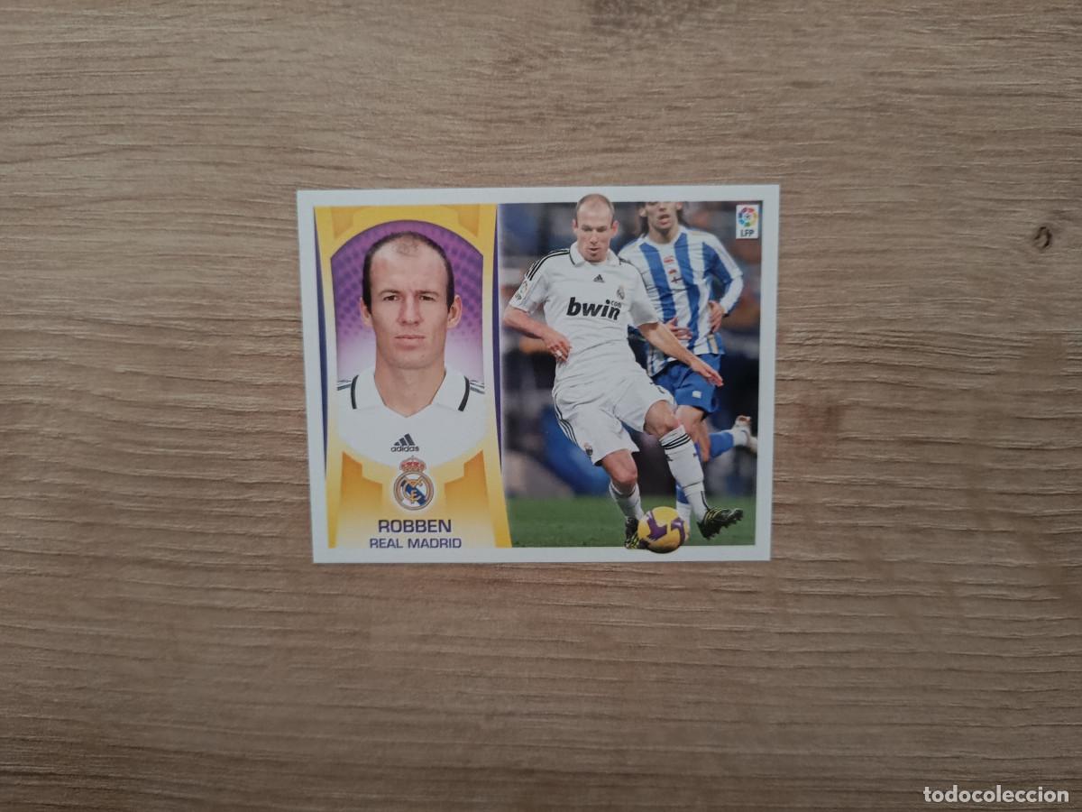 Cromos de Futebol: CROMO DE FUTBOL LIGA ESTE ROBBEN REAL MADRID NUNCA PEGADO SIN PEGAR 09 10 2009 2010 D526