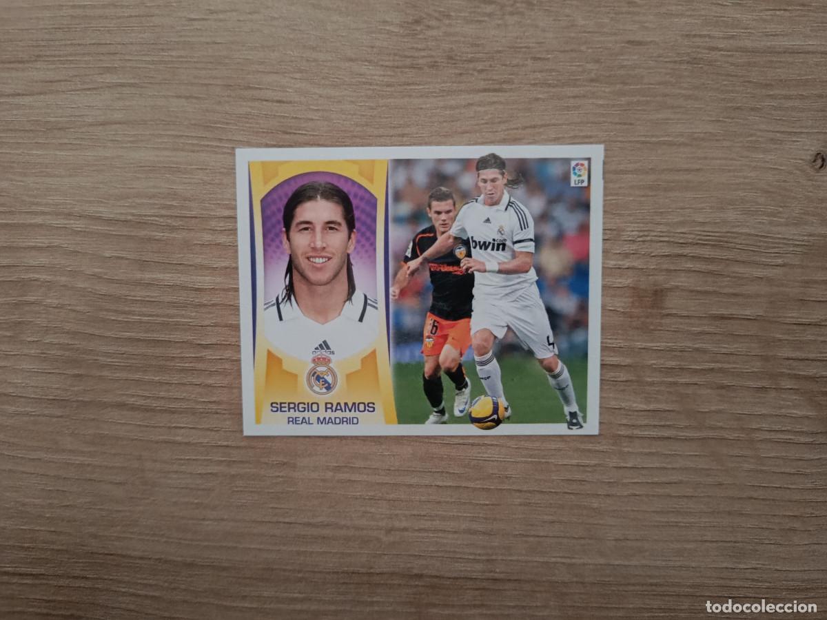 Cromos de Futebol: CROMO DE FUTBOL LIGA ESTE SERGIO RAMOS REAL MADRID NUNCA PEGADO SIN PEGAR 09 10 2009 2010 D526