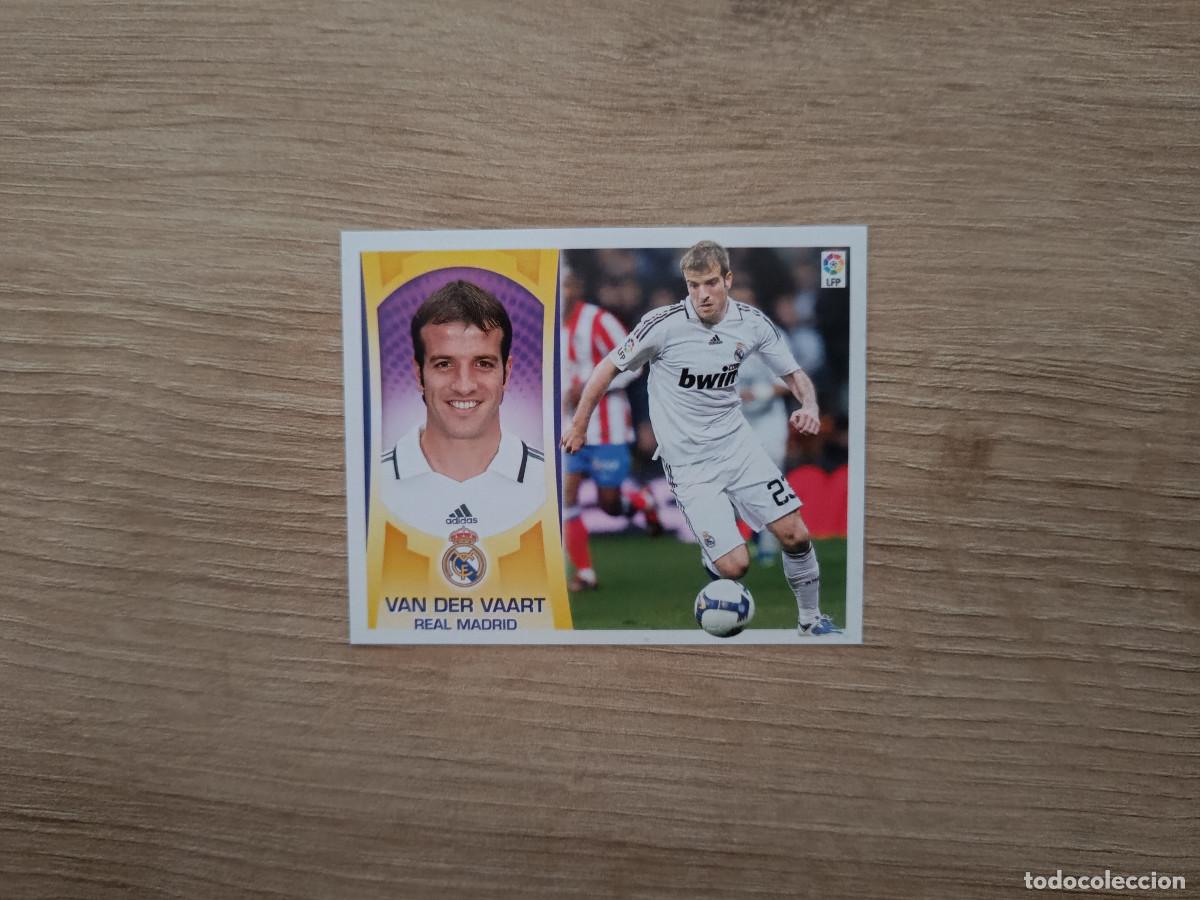 Cromos de F&uacute;tbol: CROMO LIGA ESTE VAN DER VAART COLOCA REAL MADRID NUNCA PEGADO SIN PEGAR 09 10 2009 2010 D526