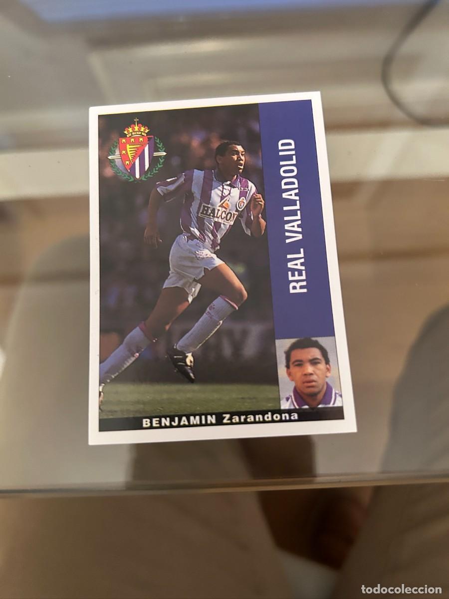 Cromos de F&uacute;tbol: banjamin valladolid liga 95 96 panini nuevo