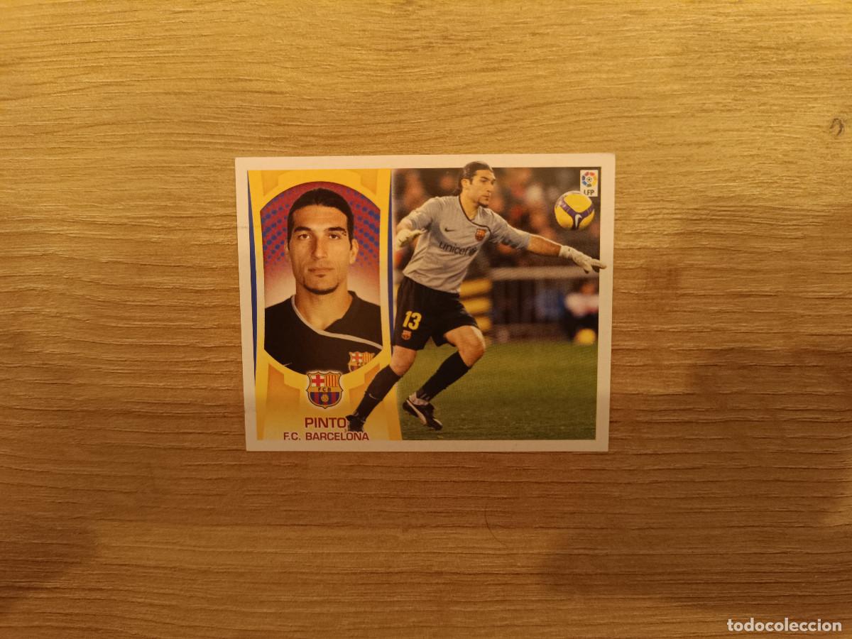 Figurine di Calcio: CROMO DE FUTBOL LIGA ESTE PINTO BARCELONA NUNCA PEGADO SIN PEGAR 09 10 2009 2010 D526