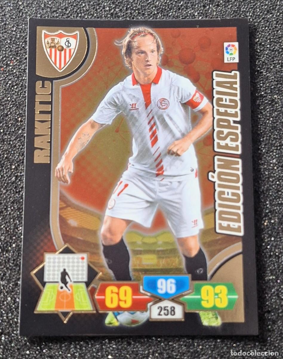 Figurine di Calcio: Ivan Rakitic Sevilla Panini Adrenalyn XL Edicion Especial