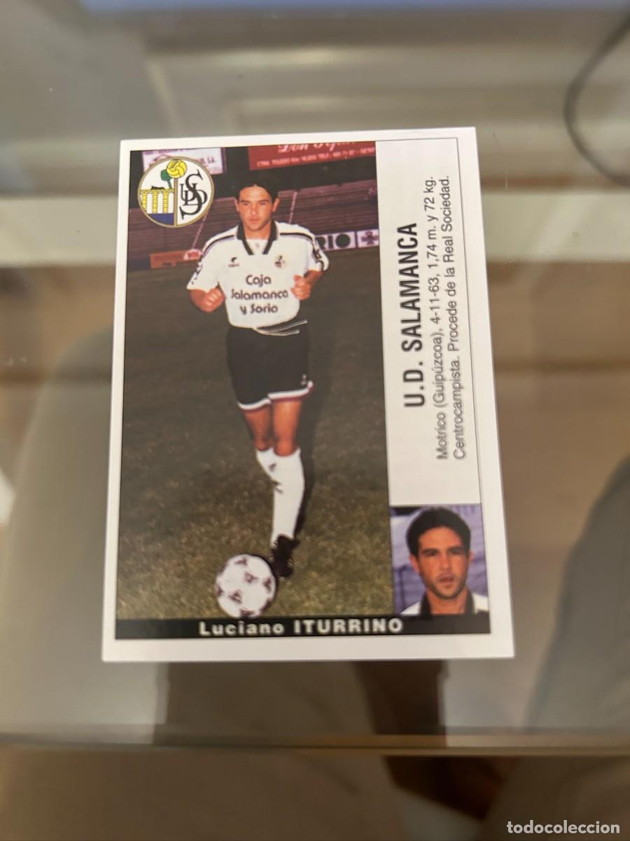 Figurine di Calcio: iturrino salamanca liga 95 96 panini nuevo