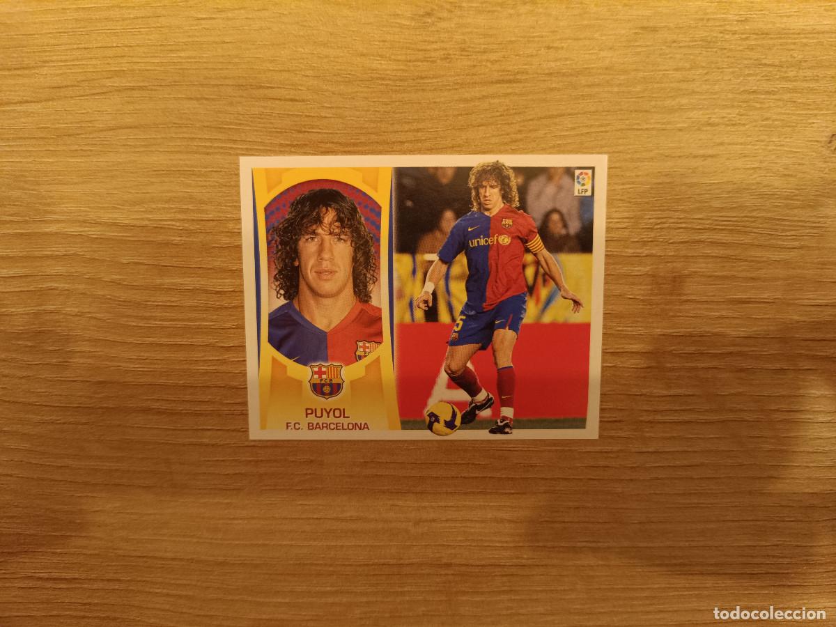Figurine di Calcio: CROMO DE FUTBOL LIGA ESTE PUYOL BARCELONA NUNCA PEGADO SIN PEGAR 09 10 2009 2010 D526